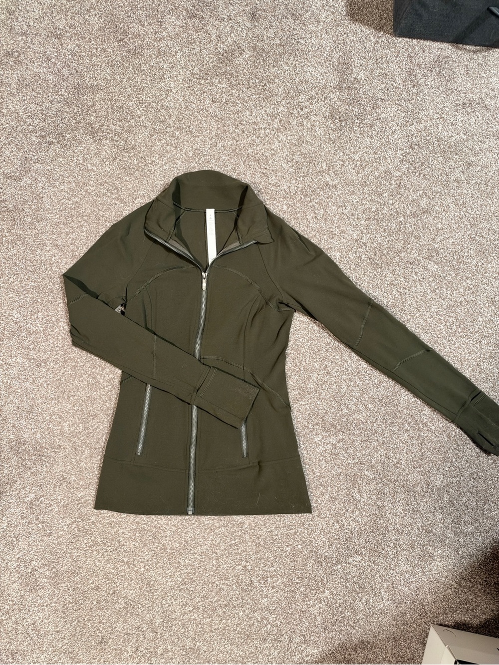 lululemon Define Jacket Olive Green